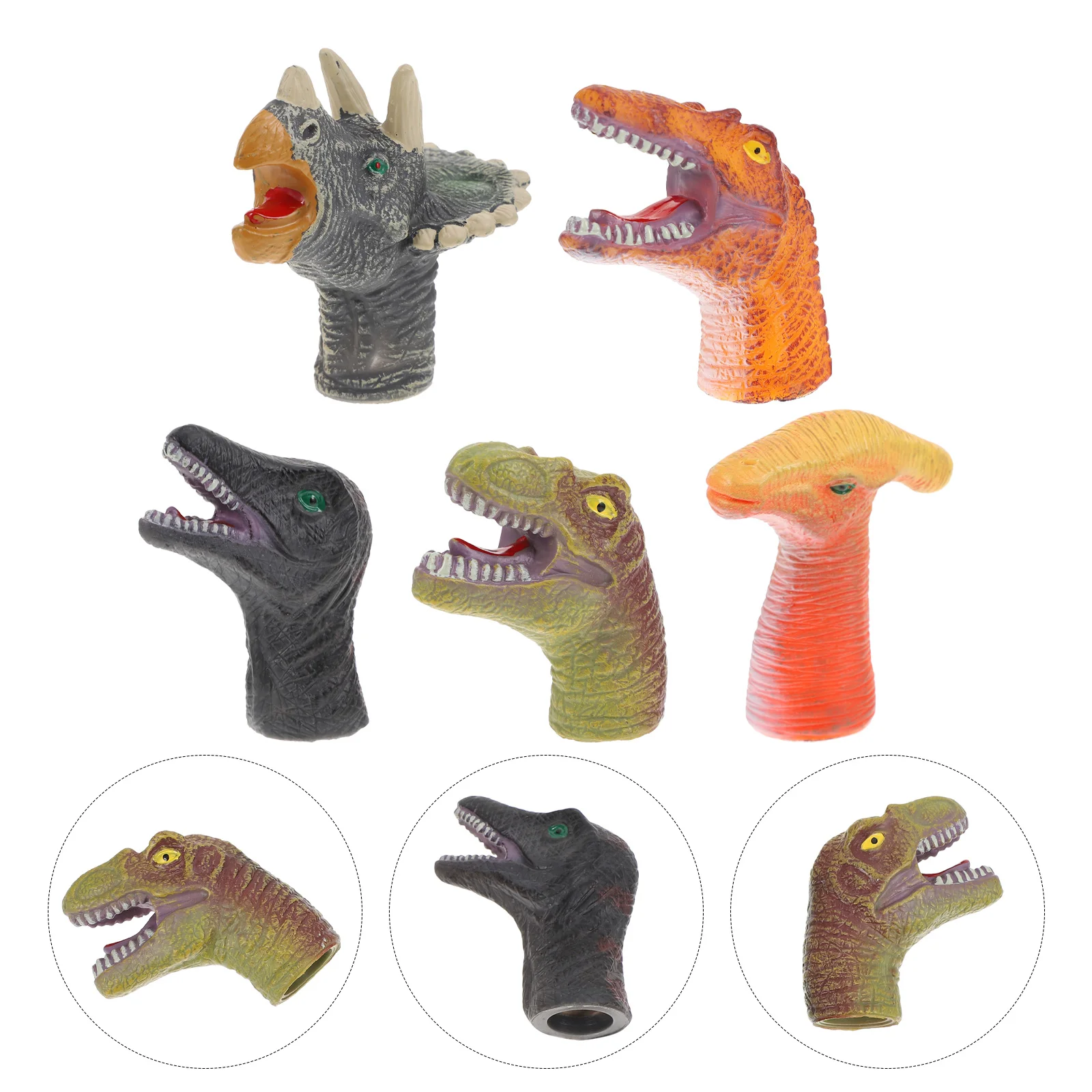 

5Pcs Fashionable Children Plaything Finger Doll Practical Educational Toys