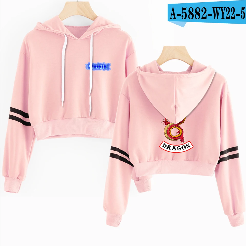 Pink7 Southside riversale/женские толстовки для косплея, свитера, пуловеры, толстовки с изображением ривердейла, укороченная куртка с изображением южной стороны, уличная одежда для девочек - Цвет: Pink7