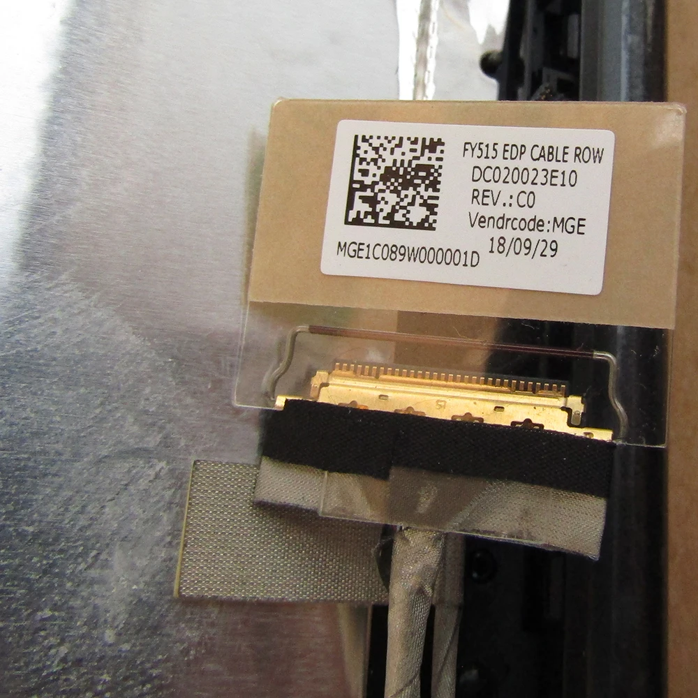 

New AP17L000700 AP17L000A00 For Lenovo Legion Y530 Y530-15ICH Y7000 Lcd Back Cover Rear Lid Top Case hinges Cable + Hinge Cover