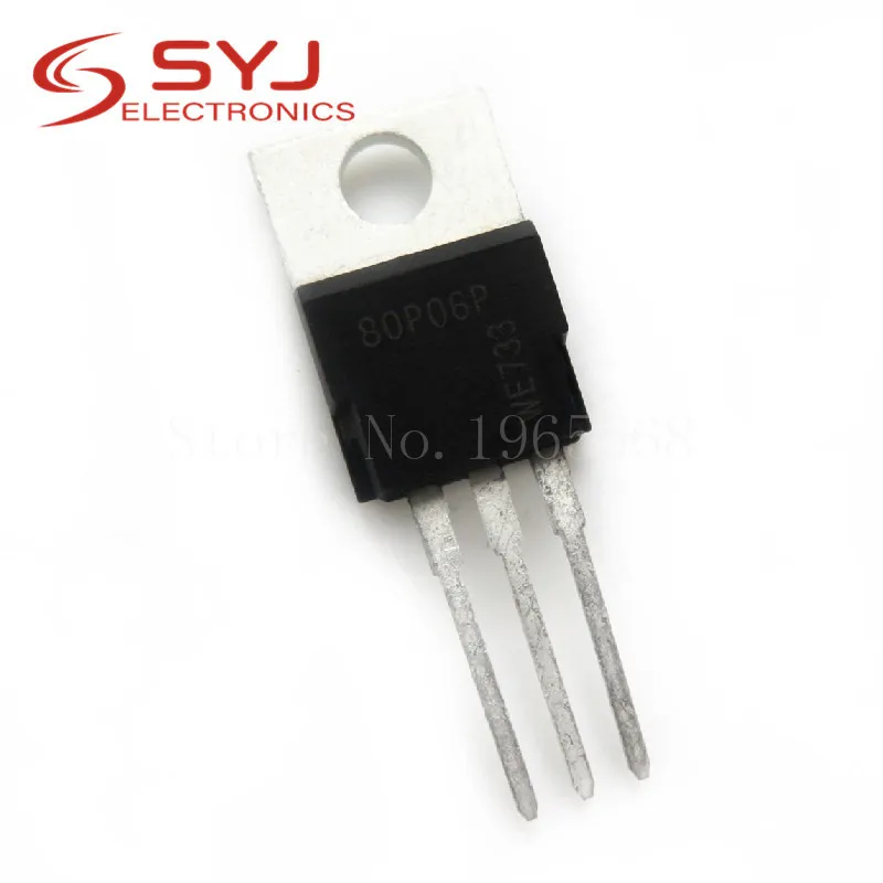 10 шт./лот SPP80P06P SPP80P06 220 60V 80A новый оригинальный в наличии|Интегральные схемы| |