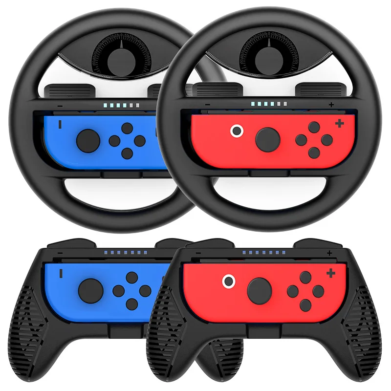 

Gamepad Racing Steering Wheel Nintend Switch Controller Case Cover Grips Joycon Caps for Nintendo Switch NS Game Accessories
