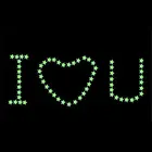 Абстрактные наклейки, 3D стикеры со звездами на потолок, милые светящиеся флуоресцентные наклейки на стену для гостиной и дома, 10040 шт.