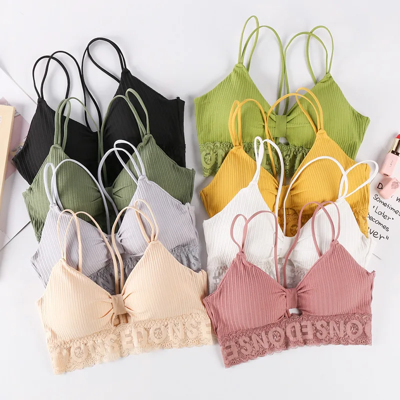 Сексуальный бюстгальтер кружевные Хлопковые женские топы бюстгальтеры пуш ап
