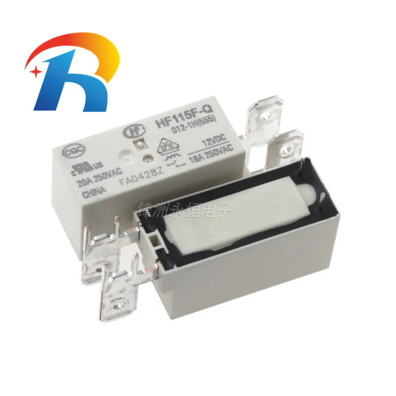 5 шт. Оригинальный Новый JQX-115F-Q HF115F-Q-005-1H 5V HF115F-Q-012-1H 12V HF115F-Q-024-1H 24V HF115F-Q-048-1H 48VDC 20A 12VDC