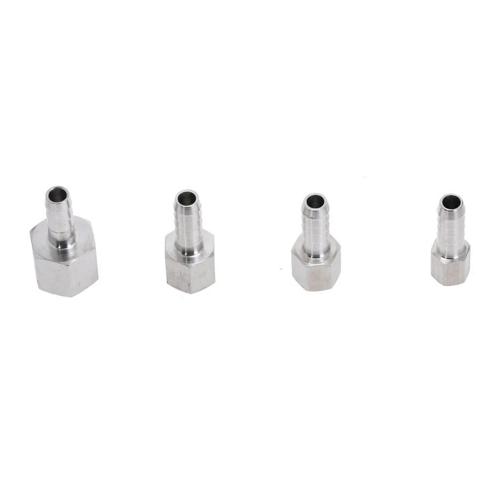 Нержавеющая сталь 304 BSP 1/8 &quot1/4&quot 3/8 &quot1/2&quot резьбовые фитинги для труб хвостовый