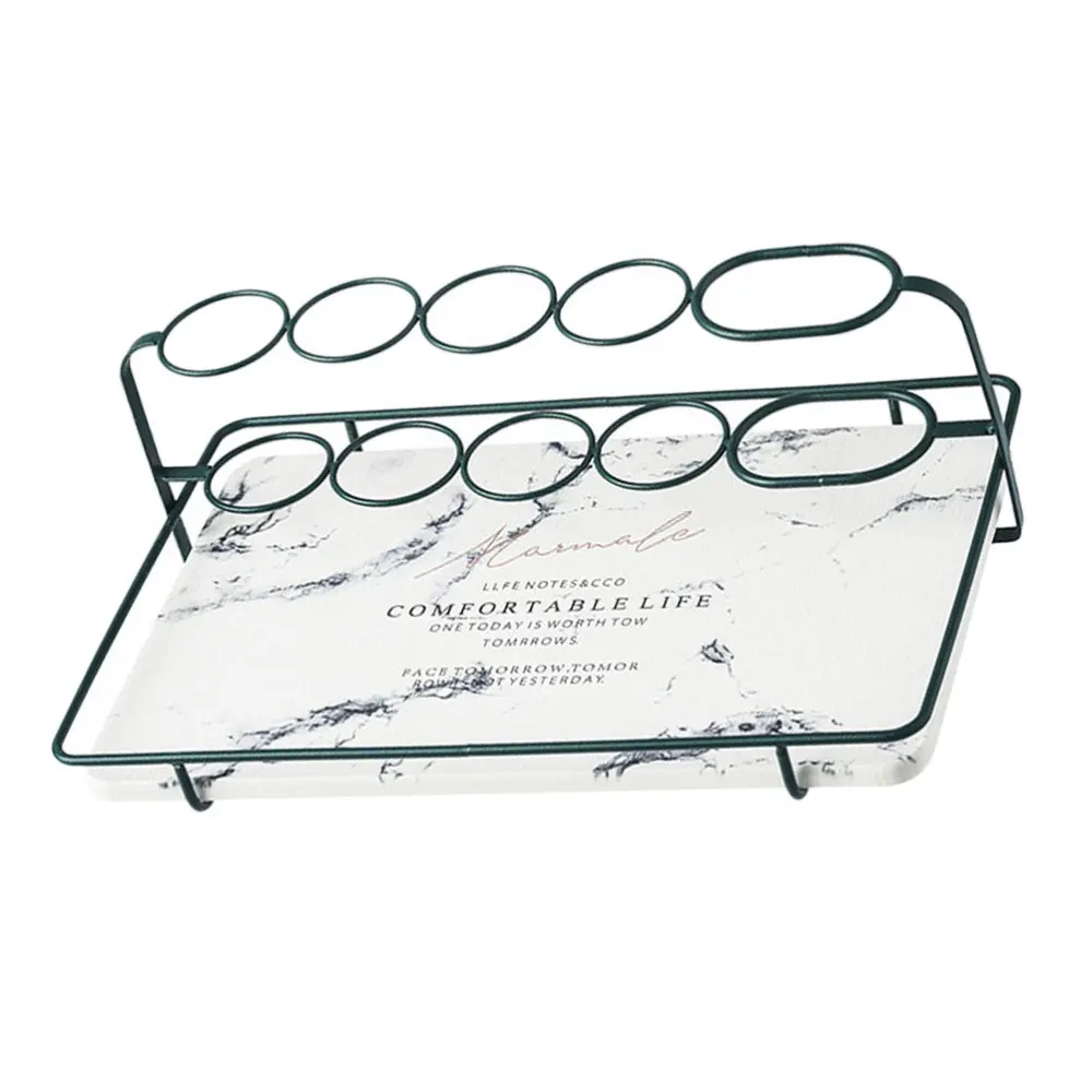 

1Pc Diatom Mud Toothbrush Holder Bathroom Countertop Storage Rack Random Style