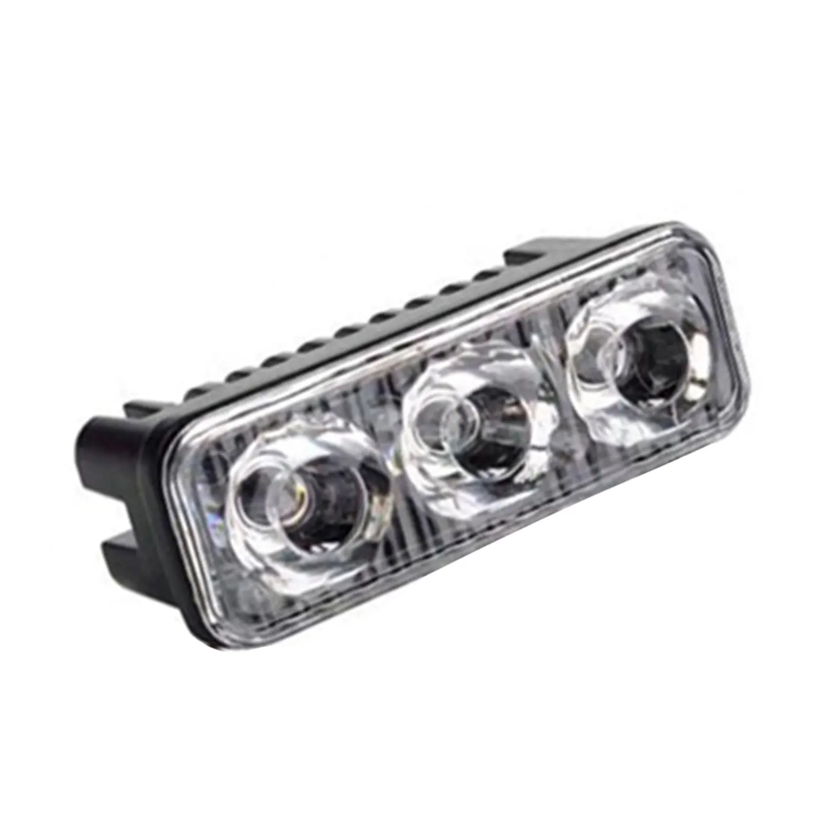 

Car Modification General Daytime Running Light 3-LED Bulb Warning Strobe Lights Aluminum Type Signal Flash Light For Cars