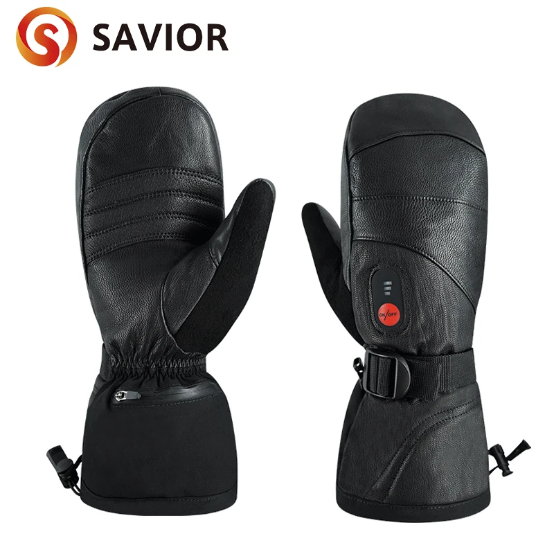 Мужские Женские теплые лыжные перчатки рукавицы сенсорный Экран пальцы