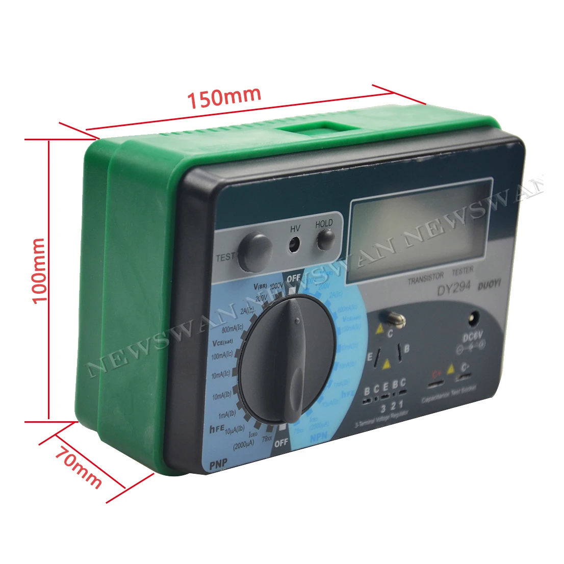 Цифровой тестер транзисторов DY294 прибор для измерения параметрической емкости SCR