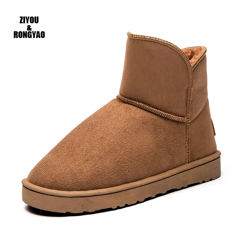 Новинка 2020 зимние ботинки для снега модные высококачественные классические