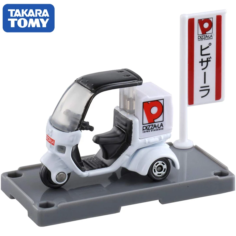 

Takara Tomy Tomica Alloy Model Toy Pizza Takeaway Tricycle Motorcycle Desktop Decorations Birthday Present