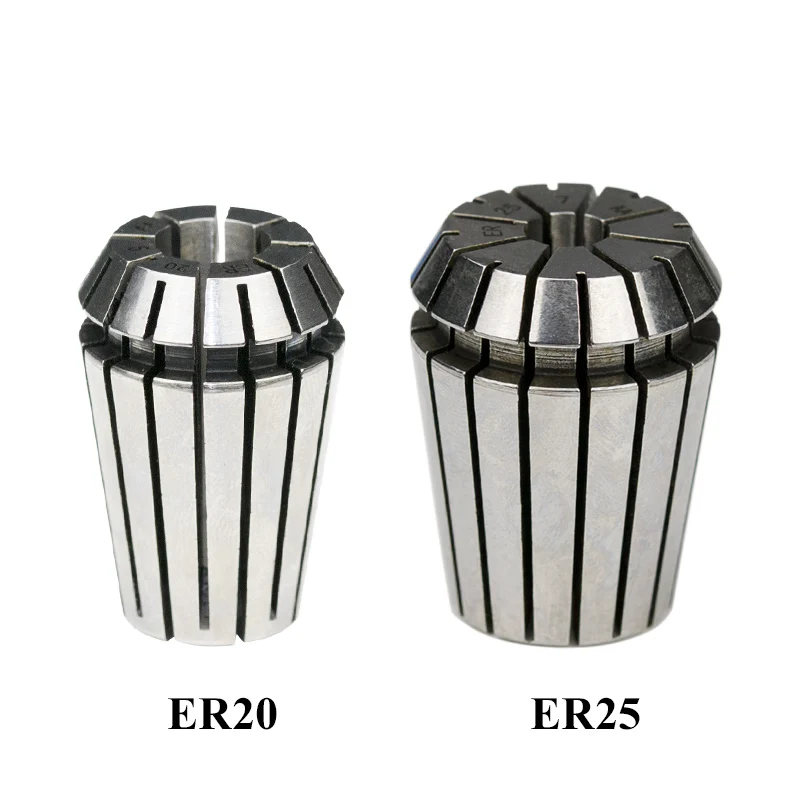 1/5 Uds ER25 ER32 1MM 7,5 MM 13MM 16MM 20MM primavera Collet de pinza de precisión de máquina de grabado CNC torno herramienta de fresadora