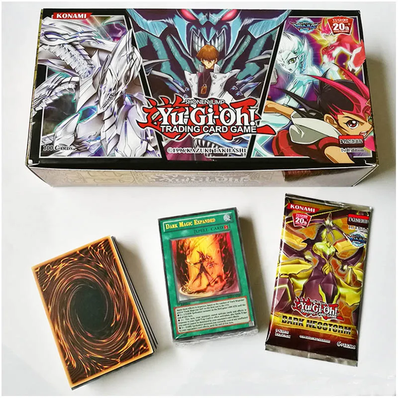 Yu-Gi-Oh 100 шт голографическая карточка Giocattolo коллекция хобби Коллекция игр аниме di Carto