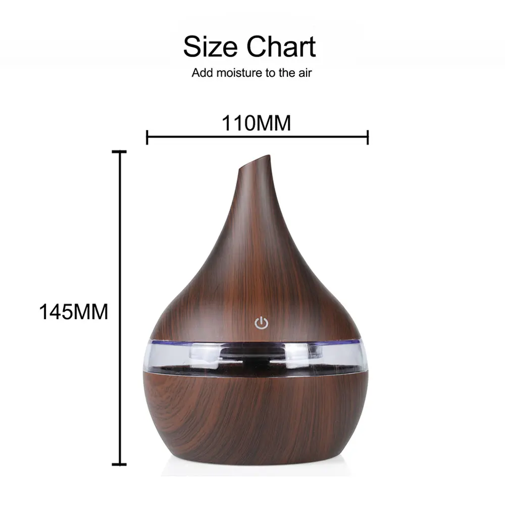 Электрический увлажнитель воздуха Эфирное масло аромат диффузор ультразвуковой