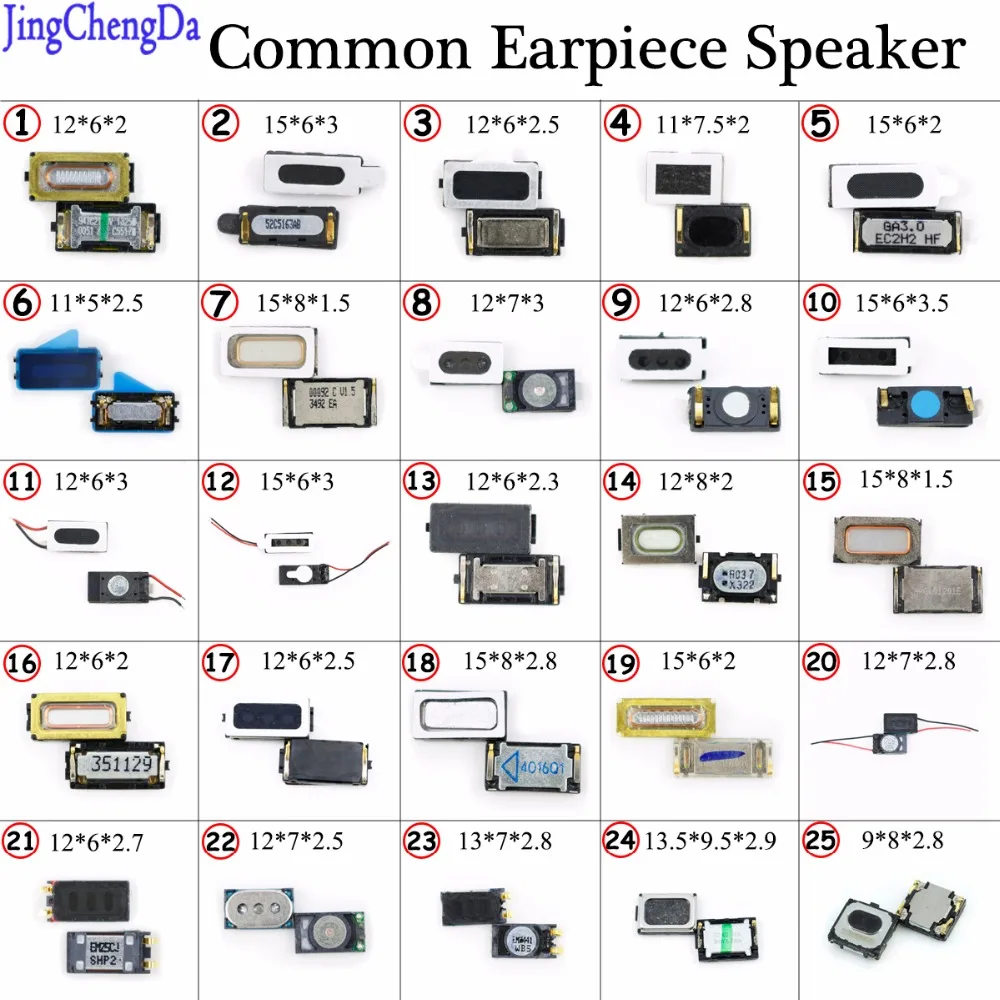 JCD новый общий шлейф динамика звуковой приемник гибкий кабель для Xiaomi htc HUAWEI