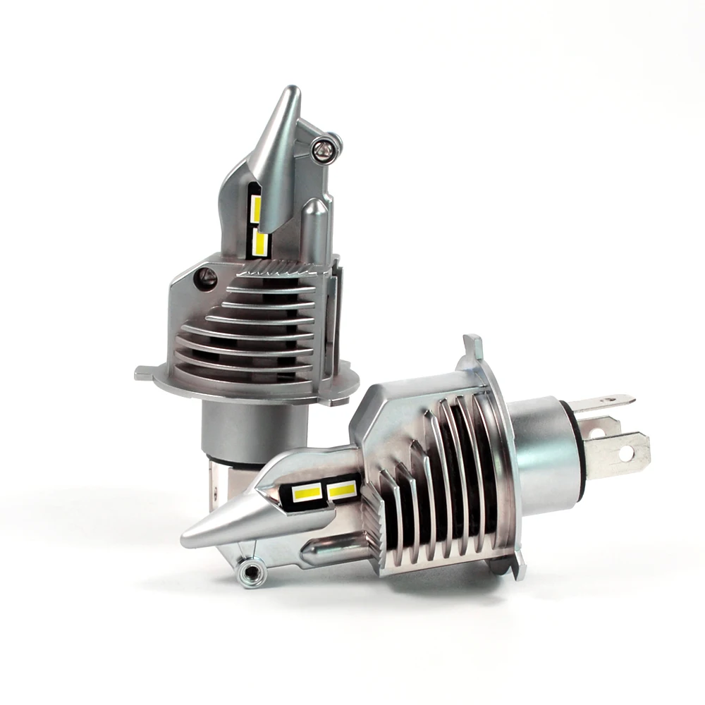 H4 Светодиодная лампа для фар автомобиля/мотоцикла Ближний и Дальний свет 70 Вт 12 В