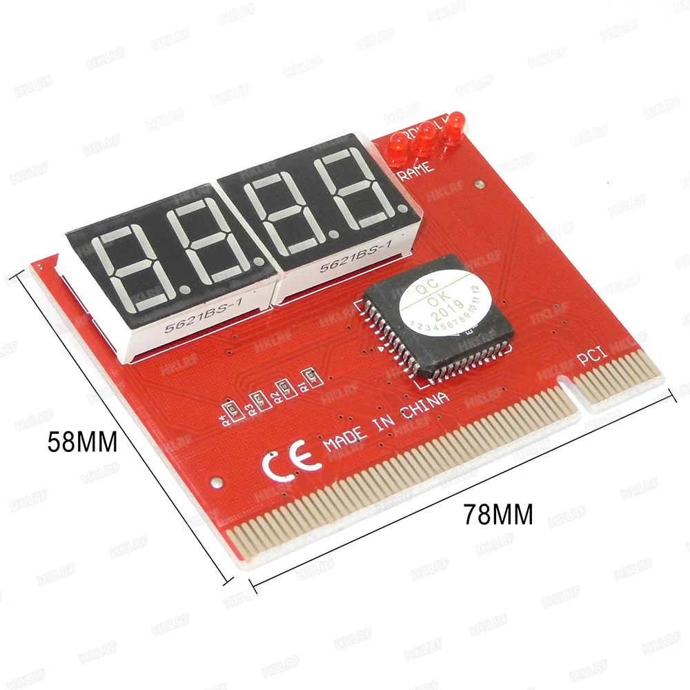 Материнская плата PCI Диагностическая карта 4 битная компьютерная для диагностики