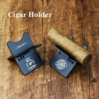 2021 new cohiba metal foldable cigar holder black ashtray display stand rack smoking accessories household merchandises