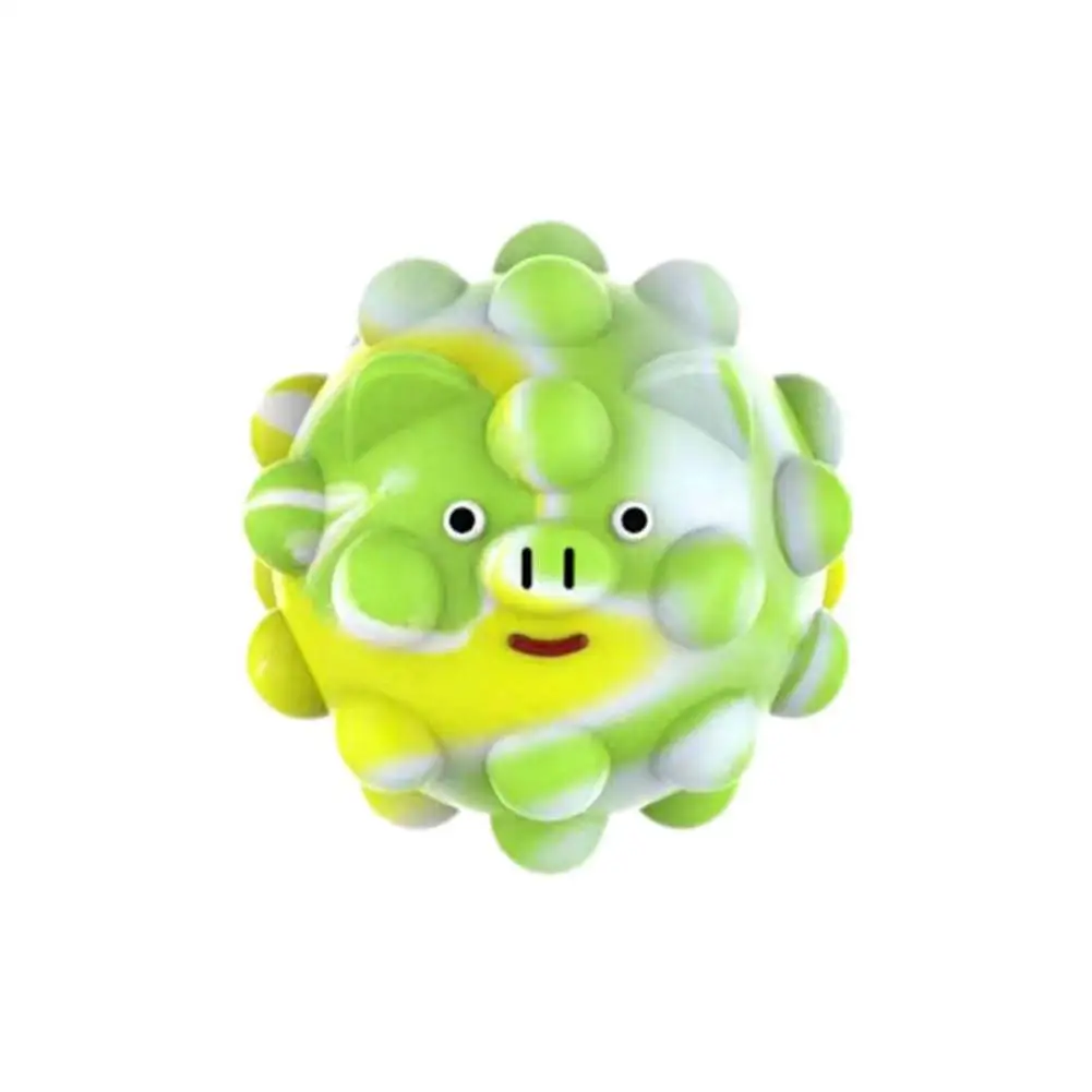 

Silicone Magic Rainbow Ball Stress Balls Squeeze Pig Sensory Toy Bubber Stress Balls Party Toys Kids Play Ball Rainbow Toy