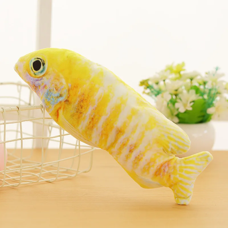 

Creative Marine Creatures Plush Children's Toys Tail Moving Fish Simulation Pet Move Gifts Decorations Items