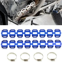 motorcycle exhaust muffler pipe leg protector heat shield cover for bmw f650gs 2008 2009 2010 2011 2012 2013 2014 2015 2016 2017