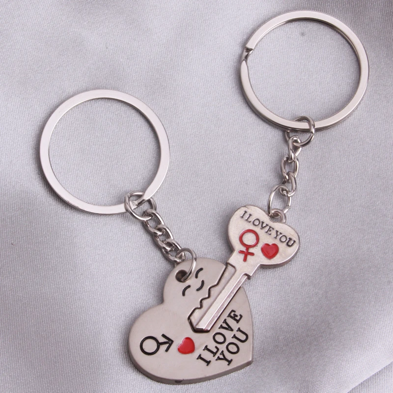 1 пара брелок для влюбленных в сердце подарок на день рождения сувениры Святого
