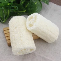 natural popular loofah body bath sponge 1pcs washing pad household commercial kitchen bathroom accessories