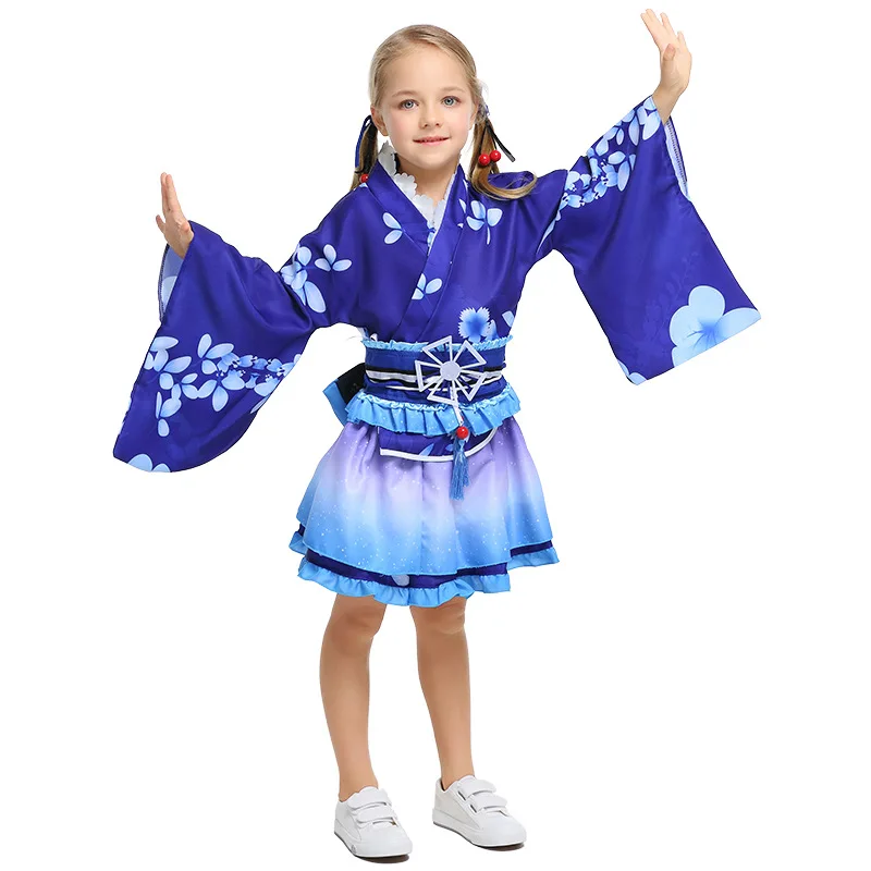 

Umorden Kids Child Girls Love Live Sonoda Umi and Nishikino Maki Cosplay for Teen Girl Women Japanese Kimono Costumes