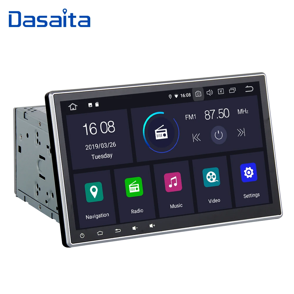 Dasaita 10 2 &quotдисплей головное устройство Android 9 0 автомобильный dvd плеер для