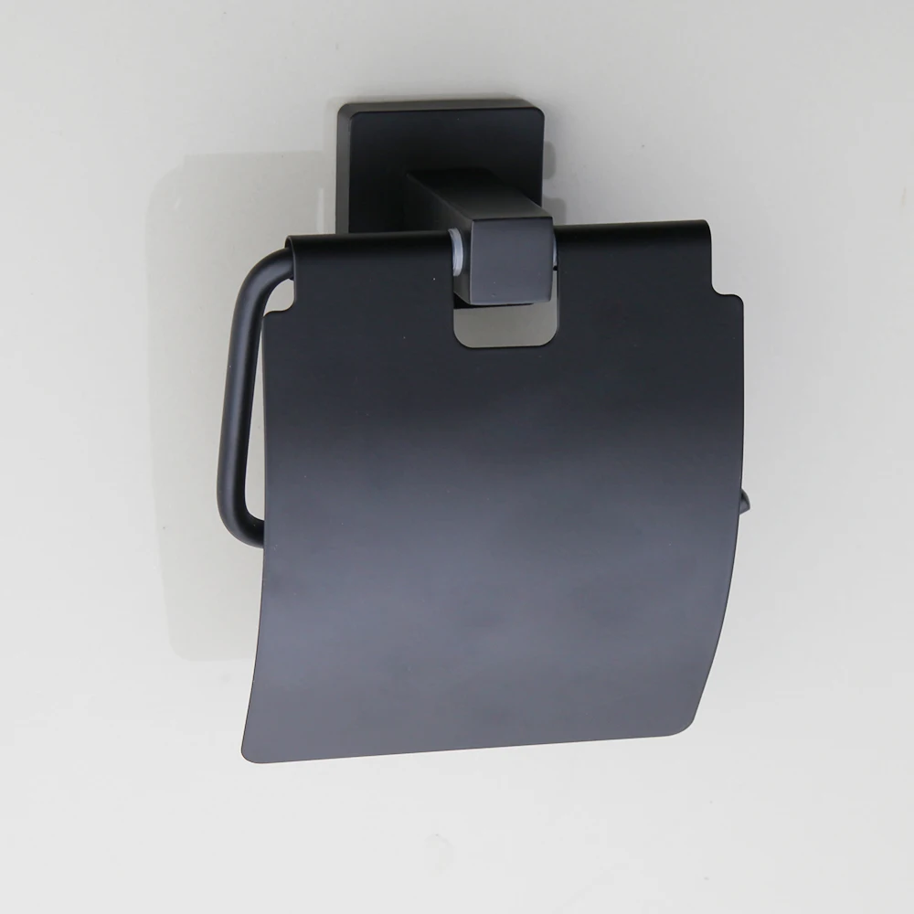 Матовая черная полка KEMAIDI для ванной комнаты полки из нержавеющей стали