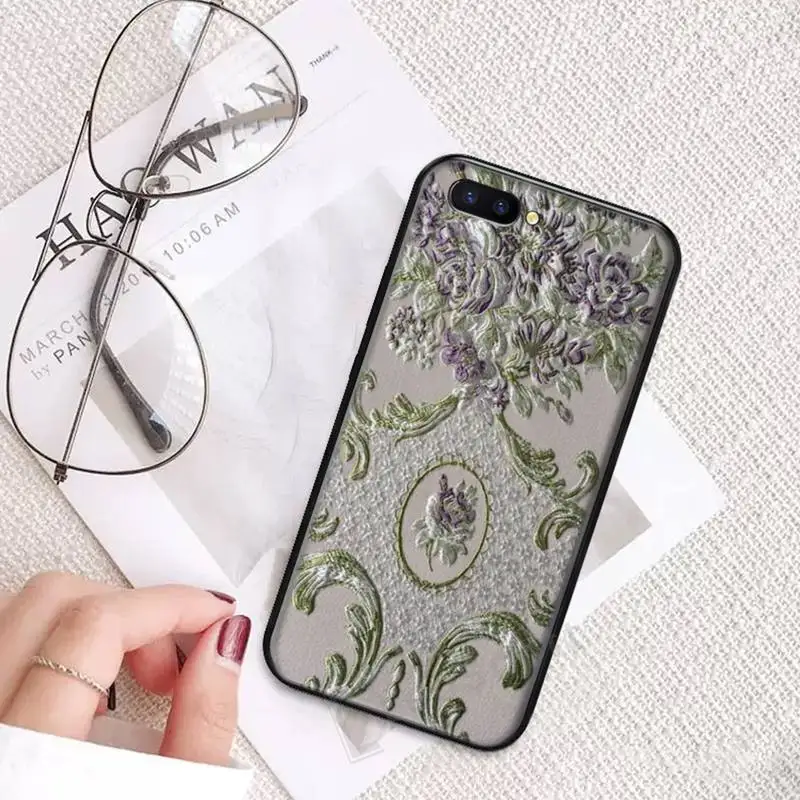 

Flower Emboss Phone Case For OPPO R9 R11 R15 R17 RENO Realme S PLUS Normal 2z 3 5 C2 pro