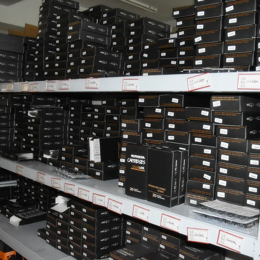 Оптовая продажа 20 шт Безопасный круглый шейдер тату иглы картридж поставка