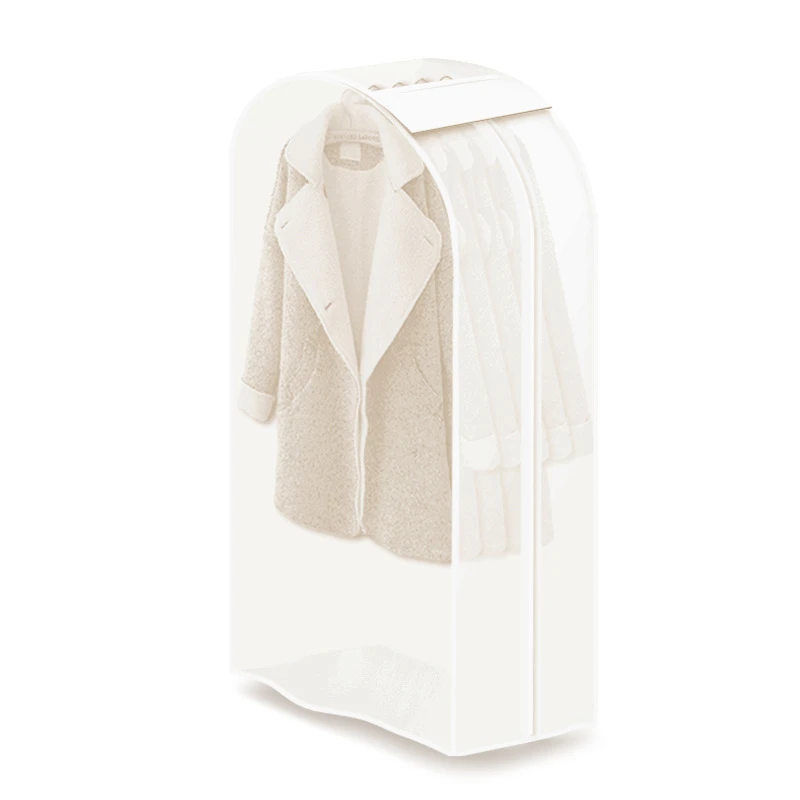 

Dust Proof Clothes Dress Hanging Bag Three Dimensional Transparent Coat Bag Clothes Accessory