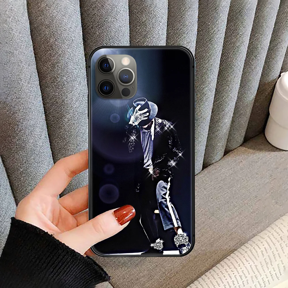 

Michael Jackson Singer Dance King Phone Case cover For iphone 5 5S 6 6S PLUS 7 8 11 12 mini X XR XS PRO SE 2020 MAX black shell