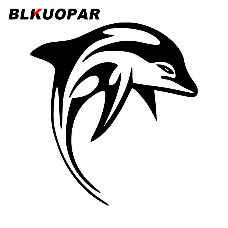 

Автомобильная виниловая наклейка с изображением дельфина BLKUOPAR