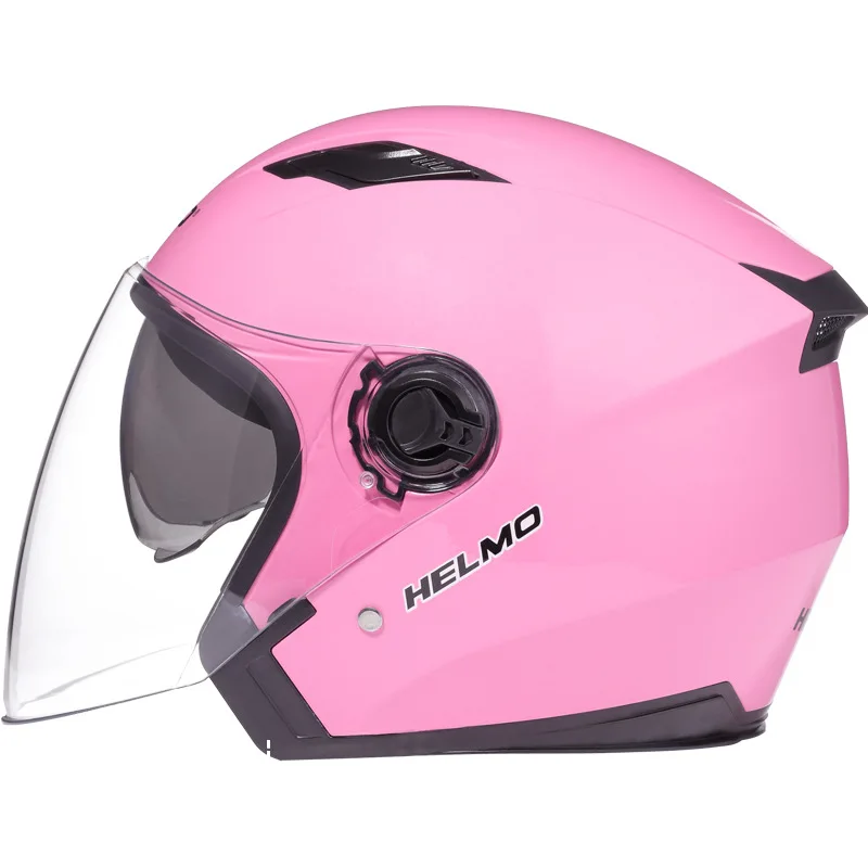 Шлем флип-ап для мужчин и женщин электрические полулицевые шлемы с открытым