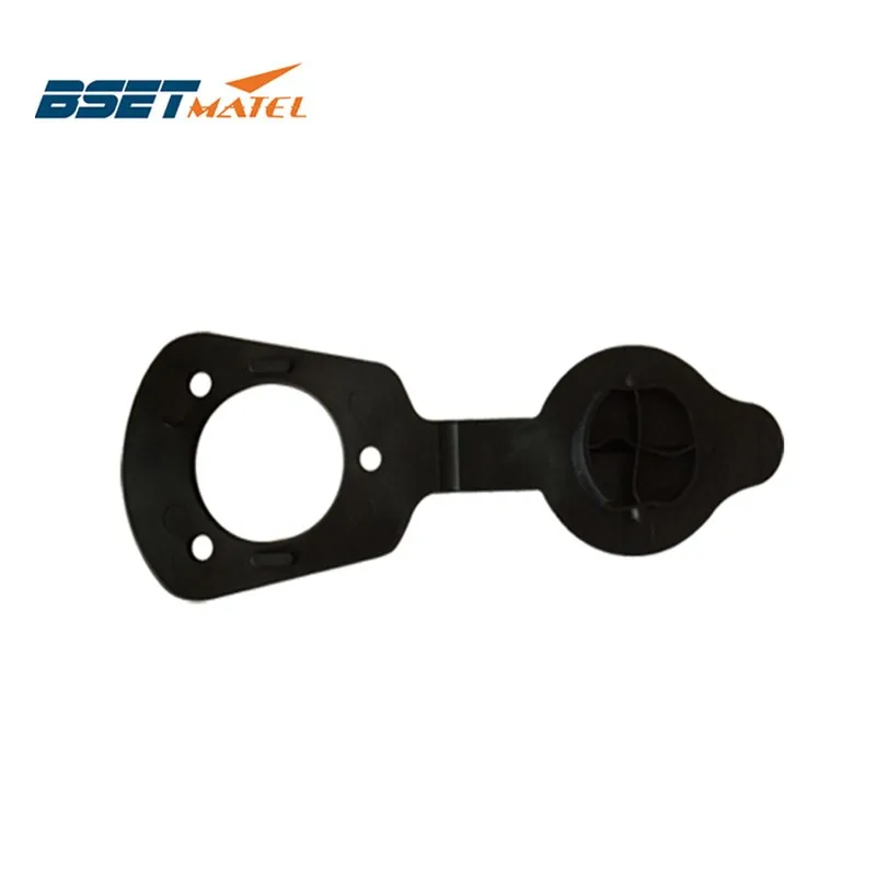 

BEST MATEL Black color CAP and GASKETS for flush mount fishing rod holders