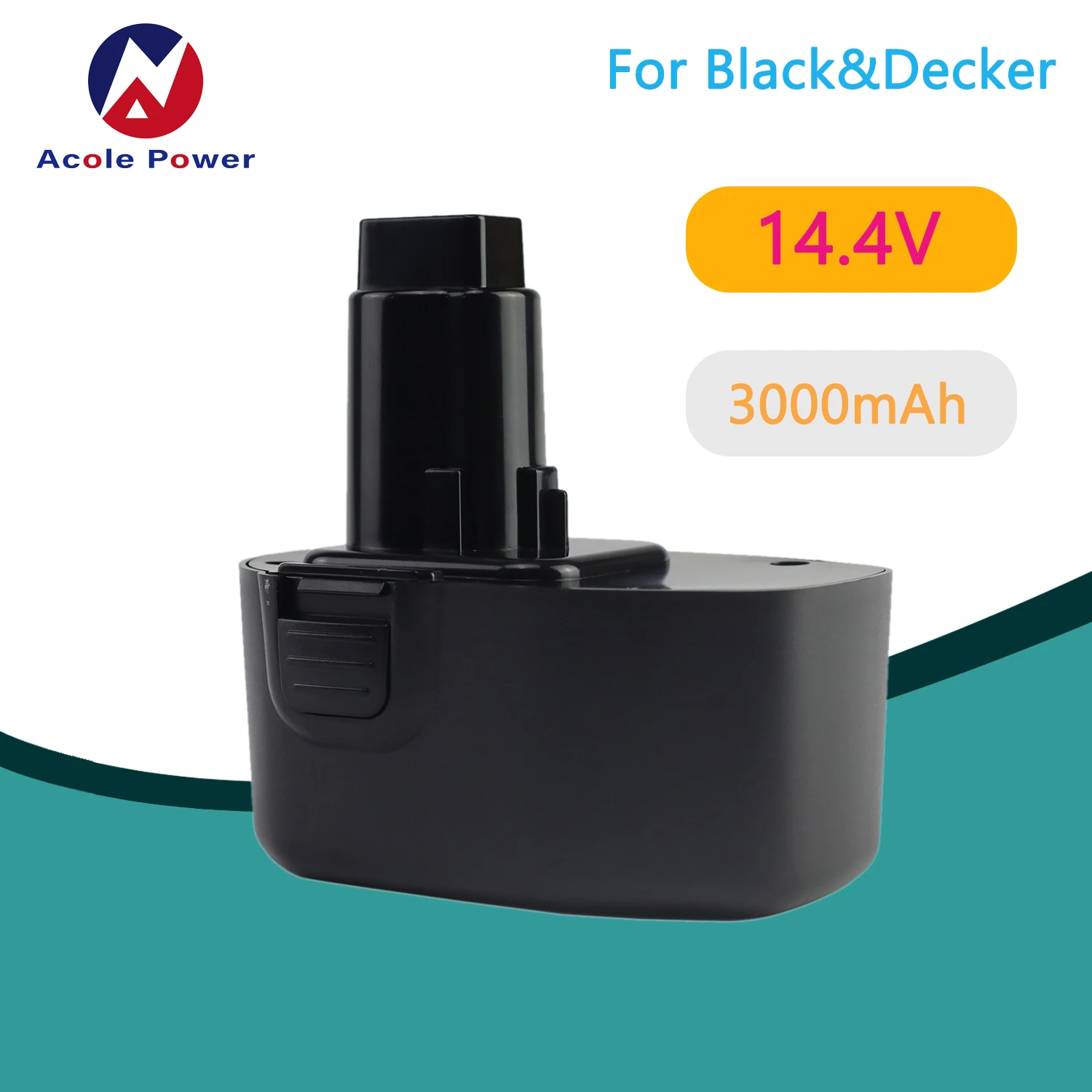 Аккумуляторная дрель перезаряжаемая сменная батарея для Black & Decker 14 4 V A9262 A9276 A9527