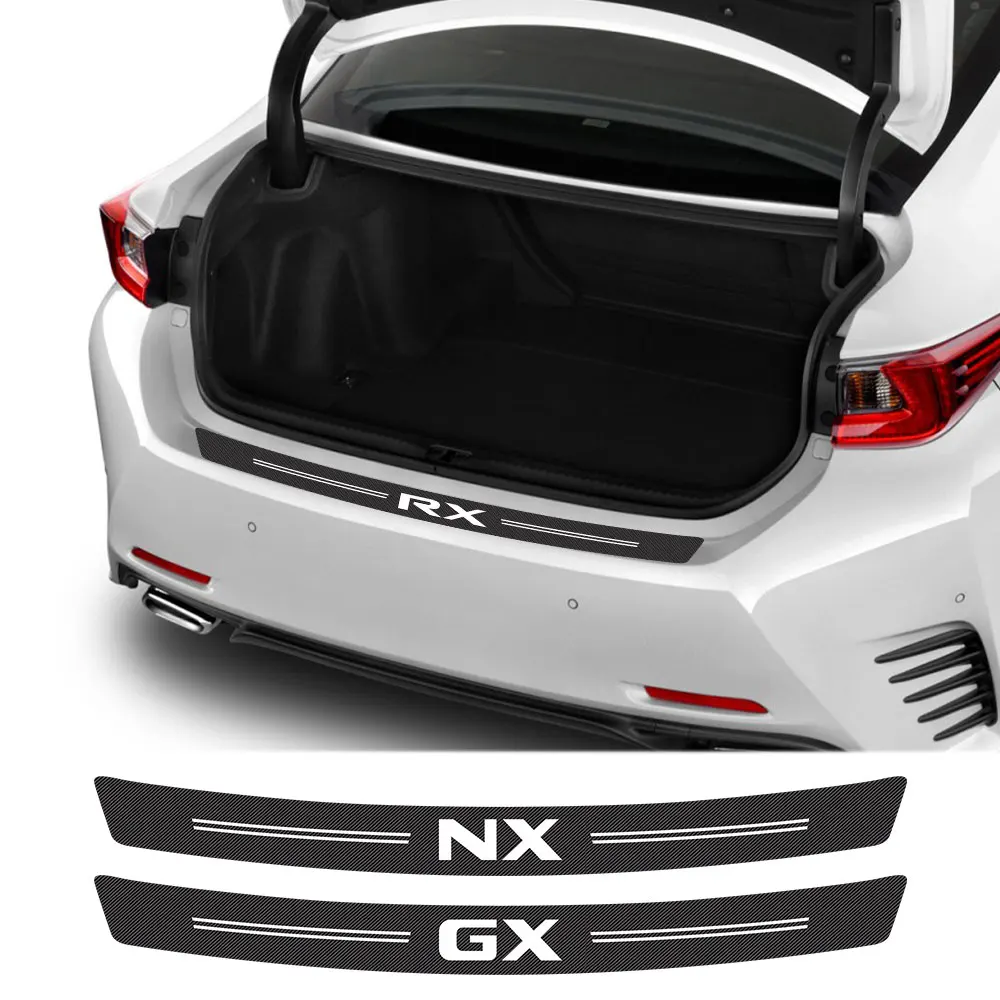 Наклейки на задний бампер для Lexus RX 300 330 IS 250 GX 400 460 UX 200 NX LX LS GS ES CT200h Fsport|Наклейки