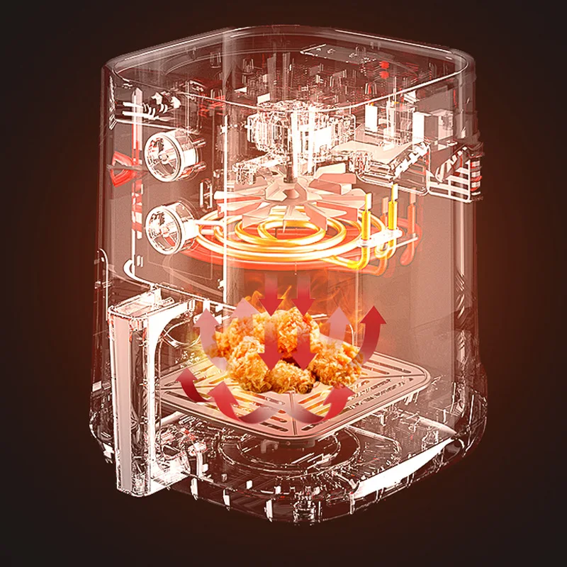 Прямая поставка с завода Бездымная большая емкость бытовой аппарат для глубокой