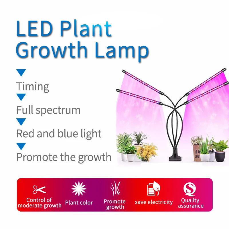 Sunlight White Full Spectrum Lighting Desktop Clamp
