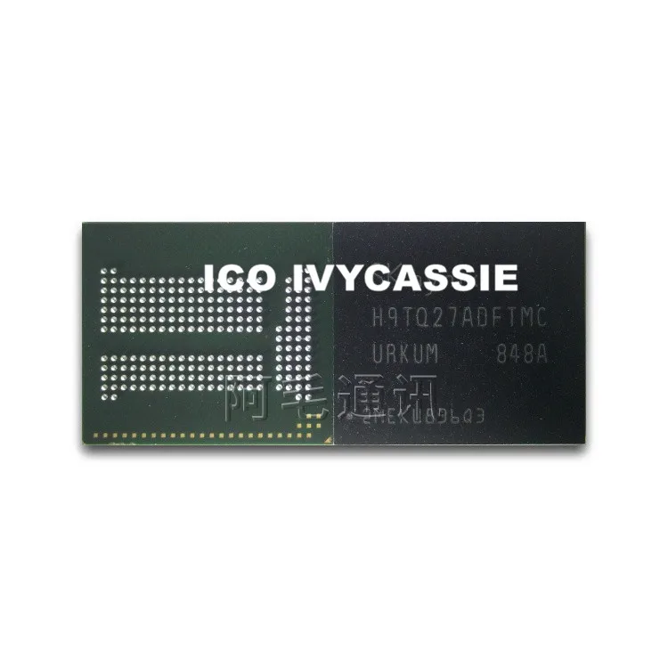 

H9TQ27ADFTMC EMMC EMCP UFS 32GB eMMC BGA221 NAND Flash Memory IC Chip Soldered Ball
