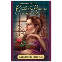 new oracle tarot cards glided reverie lenormand expanded edition board deck games palying cards for party game