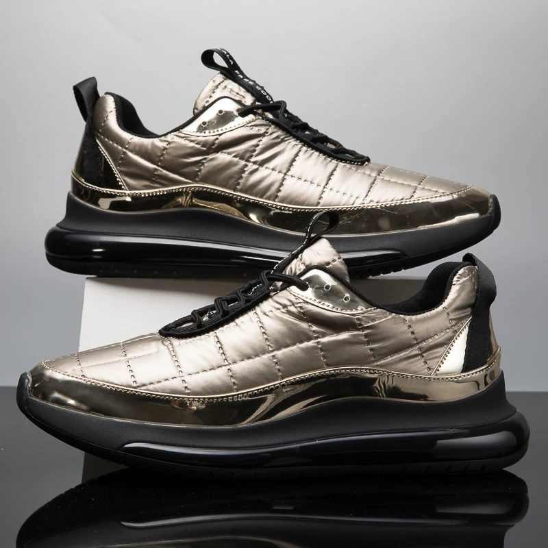 

2021New Men Sneakers Fashion Spring Outdoor Lace-Up Shoes Man's Casual Fashion Black Mens Shoes Comfortable Leisure Sports Shoes