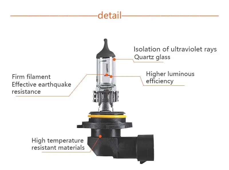OSRAM 9006 HB4 12V 51W 3200K стандартный автомобильный головной светильник, сменная автомобильная лампа, OEM качественная лампа, сделанная в США(одинарная