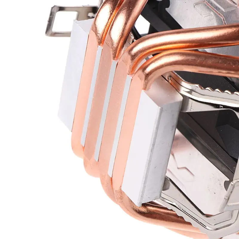 Кулер для процессора с 4 тепловыми трубками 130 Вт красный кулер 3 контактный