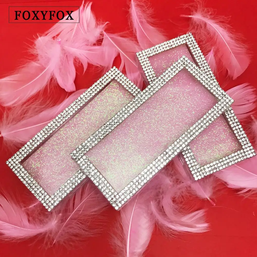 Foxyfox Оптовая Продажа Алмазные накладные ресницы упаковочная коробка