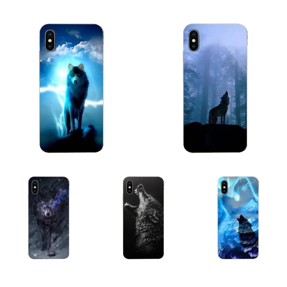 Простые чехлы для телефонов с волком Galaxy J1 J2 J3 J330 J4 J5 J6 J7 J730 J8 2015 2016 2017 2018 mini
