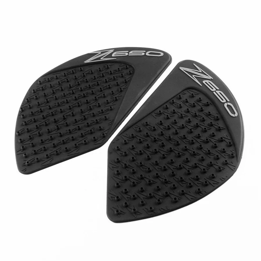 

Gas Tank Pads Protector Decal Gas Knee Motorcycle Sticker Oil Tank Pad Cover for Kawasaki Z650 2017 Black