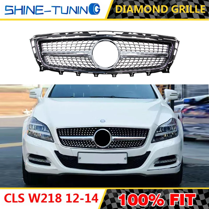 Алмазная решетка подходящая для нового класса CLS W218 2011 14 250 CLS300 CLS350 без